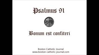 Psalm 91 in Latin [upl. by Vivia935]