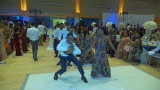 Amazing Congolese Wedding Entrance Dance [upl. by Aetnahc767]