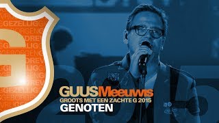 Guus Meeuwis  Genoten Live  Groots Met Een Zachte G 2015 [upl. by Arte]