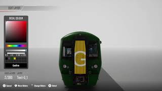 TSW2 livery designer making a GWR class 387 [upl. by Caldeira]