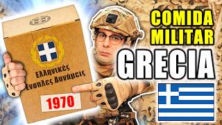 Probando COMIDA MILITAR de GRECIA de 1970  MRE Grecia [upl. by Joey]