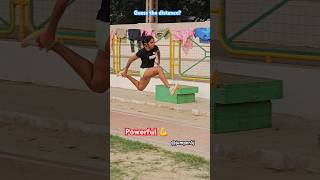 Triple jump 💪 workout 🫡 shorts youtubeshorts jumperaj trackandfield [upl. by Aracahs708]