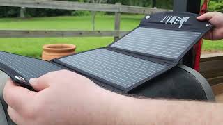 30W Portable Solar Panel by Mesuvida [upl. by Rajewski]