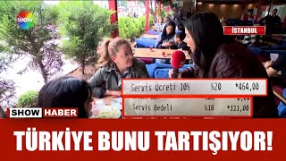 Servis ücretini garsonlara dağıtıyorlar mı [upl. by Novj630]