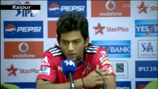 IPL 2013 Momentum is key says Unmukt Chand [upl. by Ycnaf]