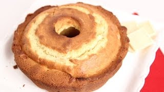 White Chocolate Pound Cake Recipe  Laura Vitale  Laura in the Kitchen Episode 719 [upl. by Aneret]