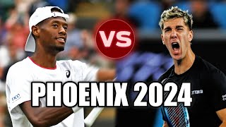 Christopher Eubanks vs Thanasi Kokkinakis PHOENIX 2024 Highlights [upl. by Lord]