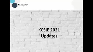 KCSIE  Keeping Children Safe in Education  Update September 2021 with Chris Boden [upl. by Eedahs]