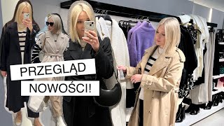 Zara  Massimo  Mango  PŁASZCZE I KURTKI  JAKOŚCIOWE nowości z sieciówek  wyjazd do SPA  VLOG [upl. by Ymmij]