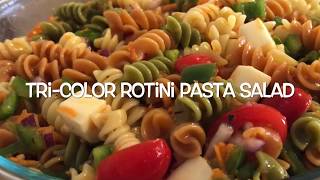 TriColor Rotini Pasta Salad [upl. by Latrice]