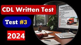 🚚 CDL General Knowledge Test 2024  Part 3  25 MustKnow Questions amp Answers 🚚 [upl. by Gosney509]