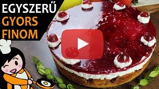 Piroska torta  Recept Videók [upl. by Llerad]