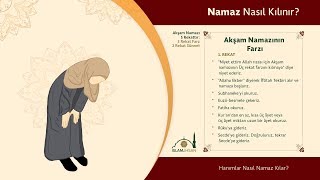 Akşam Namazı Nasıl Kılınır Kadınlar İçin Akşam Namazının Kılınışı [upl. by Duax507]