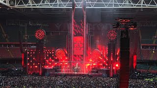 Rammstein Mein Hertz Brennt  Cardiff 2022 [upl. by Morra]