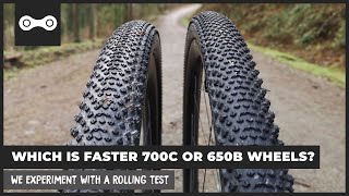 Which is faster 700c or 650B wheels [upl. by Negroj]