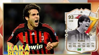 ¡EN SERIO QUE ES VELOZ Kaká 93 GOLAZO Review EA FC 24 [upl. by Kired]