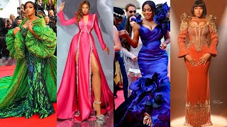 NIGERIAN CHIKA IKE STUNNING OUTFITS AT THE 76TH CANNES FILM FESTIVALS [upl. by Anelac]