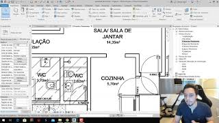 14  Esquadrias e Decalque  Curso de Revit  Construção Prédio 4 Pavimentos [upl. by Yusuk116]