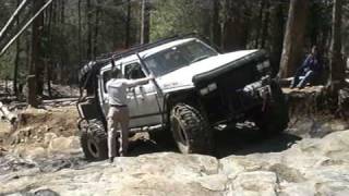 Huge Nasty F350 Diesel on Slick Rock [upl. by Navac]