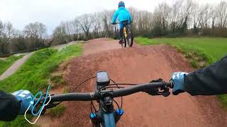 Burrows field pump track  Cheltenham [upl. by Lenneuq]