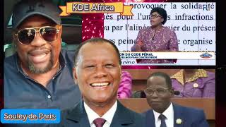 🛑👉🏿REVISION DU CODE PENAL EN COTE D’IVOIRE 🇨🇮 L’ARTICLE 185 NOUVEAU CONTROVERSE⁉️🎉 [upl. by Dirk]