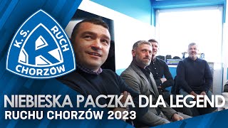 Niebieska Paczka dla Legend Ruchu Chorzów 2023 [upl. by Peters]