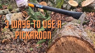 3 ways to use a pickaroon [upl. by Hildie]