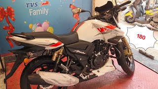 The all New TVS Apache RTR 180 2024 Full details Review Colour Price Mileage Specification [upl. by Peterec]