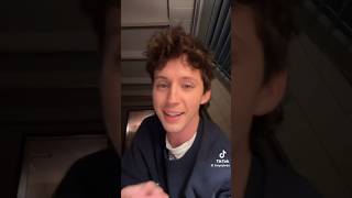 Troye Sivan reacts to Timothee Chalamet [upl. by Crompton392]