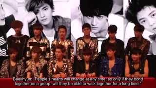 120401 EXO Showcase Press Conference English Sub [upl. by Etterb]