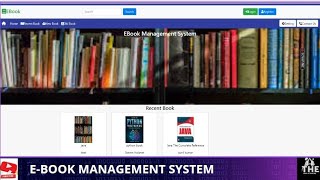 Ebook Management System Java Web Project Using Servlet JSP amp MySQL  the place of learning [upl. by Yaffit]