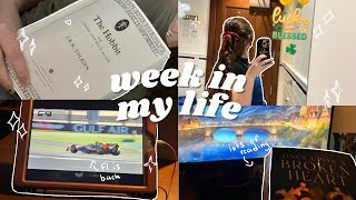 a week in my life  reading dorm tour shopping haul packing for spring break [upl. by Trish138]