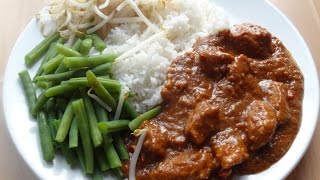 CHICKEN WITH SPICY PEANUT SAUCE Easy and delicious recipe [upl. by Neivad484]