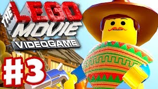 The LEGO Movie Videogame  Gameplay Walkthrough Part 3  The Old West PC Xbox One PS4 [upl. by Marigolda]