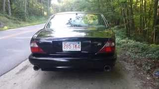 1998 Jaguar XJR w Glasspacks and XPipe Revs [upl. by Airekat]