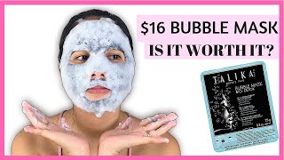 Talika Bubble Mask Bio Detox Review  Mask with Cena [upl. by Htehpaj]