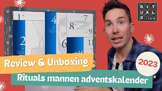 RITUALS ADVENTSKALENDER MANNEN 2023 🎄  👀 UNBOXING amp REVIEW [upl. by Nwahsid]