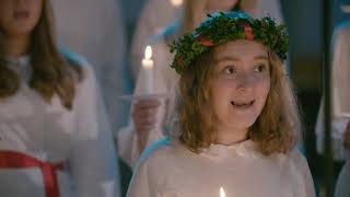 Lucia 2017  Lucia Morning from Kungsholm Church Sweden [upl. by Petula]