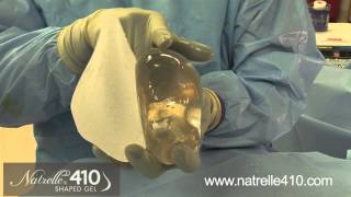 Dr Allen Gabriel demonstrates benefits of new Natrelle 410 breast implants [upl. by Lewap]