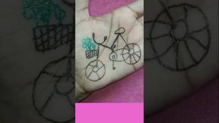 How To Draw Bicycle From M AlphabetArt kidsdrawing [upl. by Adnohsad569]