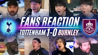 SPURS FANS REACTION TO PEDRO PORRO INCREDIBLE GOAL  10 WIN AGAINST BURNLEY FA CUP [upl. by Ankeny]