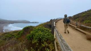 Hiking the Rodeo Beach Coastal Trail Loop [upl. by Dragde]