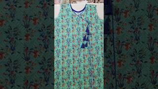 Angrakha kurti cutting stitchingAngrakha style kurti [upl. by Demona746]