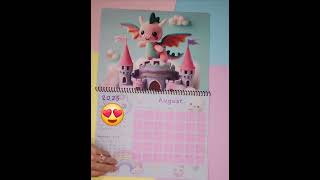 Fantasy Creatures Amigurumi 2025 Calendar [upl. by Ijar]