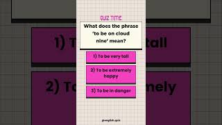 English Idioms Quiz Number Expressions [upl. by Annalise584]