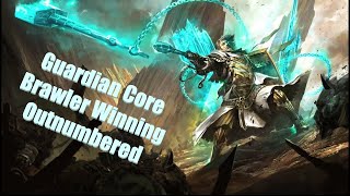 GW2 PvP  Guardian Hammer Core Build Winning Outnumbered [upl. by Kenweigh]