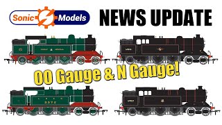 MODEL RAILWAY NEWS  New SONIC MODELS Robinson A5 Rails Of Sheffield Exclusives OO Gauge amp N Gauge [upl. by Mcferren676]