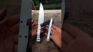 Holz vs Plastik  das BESSERE GRIFFMATERIAL für Messerknife bushcraftdiysurvivalmesseroutdoor [upl. by Dnomsaj276]