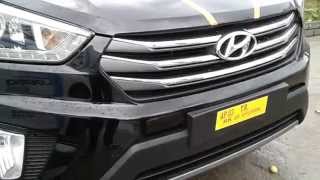 hyundai creta phantom black 16 sx o delivery  INDIA  2015 [upl. by Llewkcor661]