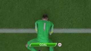 FIFA 15 Demo  Goal Line Technology [upl. by Essinger]